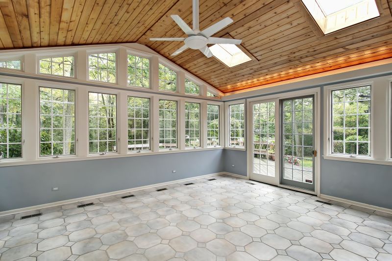 Sunroom with Scenic View